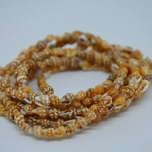 Vintage Layered Tiered  Shell Necklace Bracelet Tiered Wrap